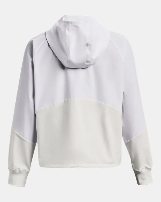 Rompeviento de Entrenamiento Woven Full-Zip para Mujer image number 5