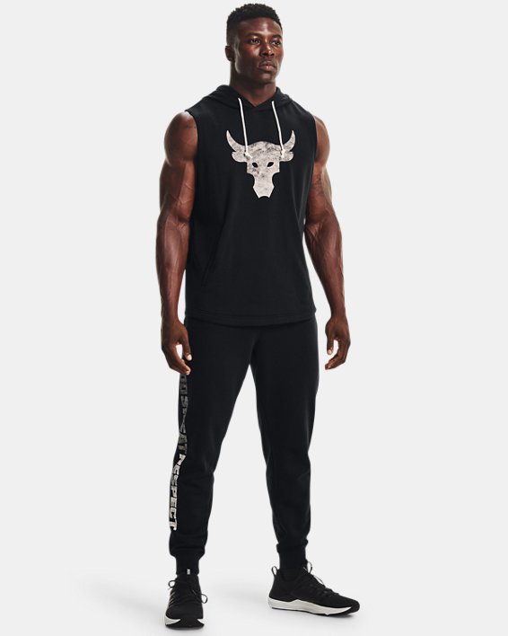 Buzo sin mangas ua project rock terry para Hombre image number 2
