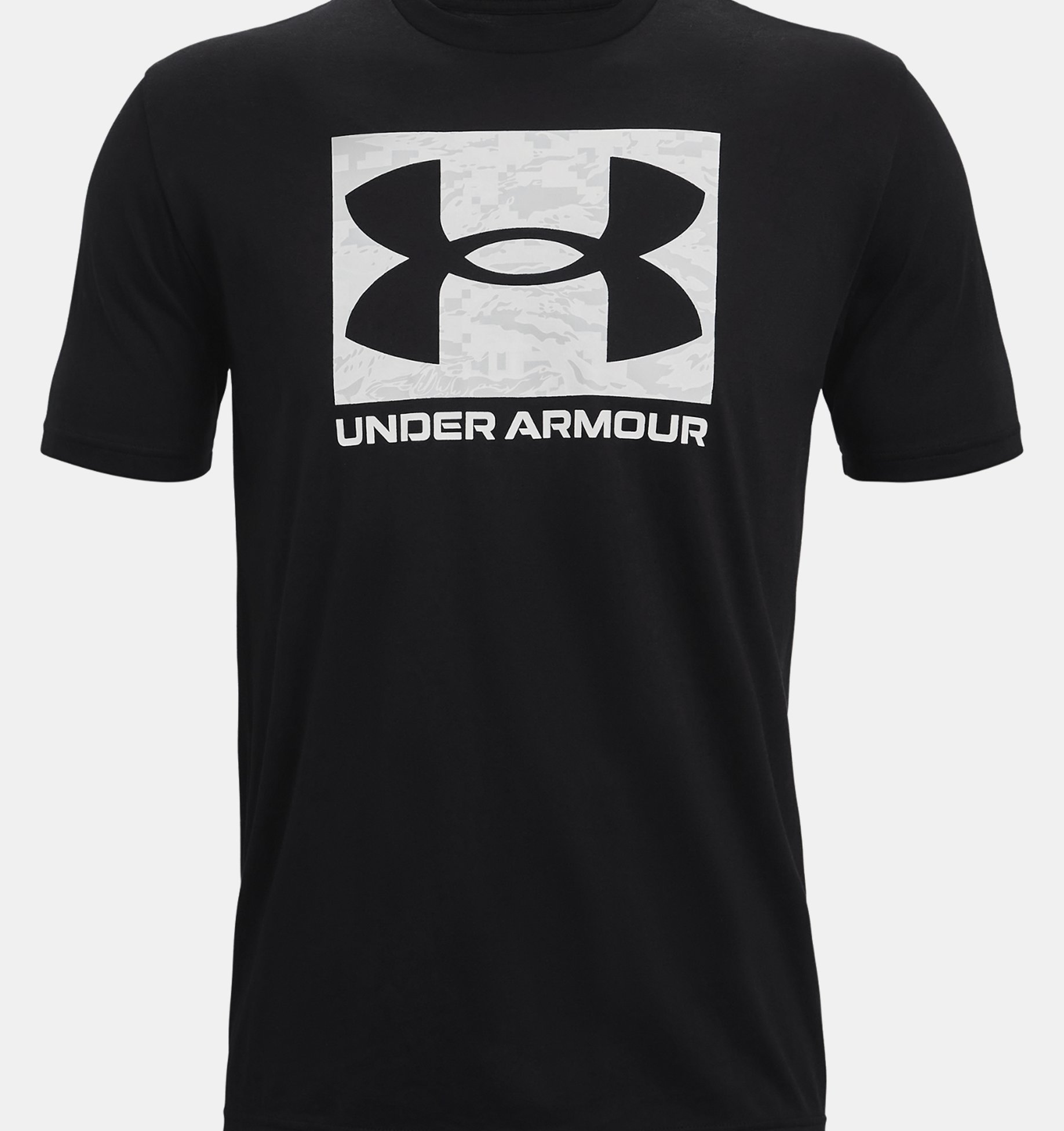 Remera UA ABC Camo Boxed Logo para Hombre image number 4