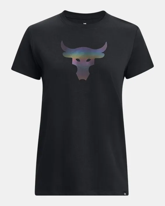 Remera de Entrenamiento Project Rock Night Shift Heavyweight para Mujer image number 3