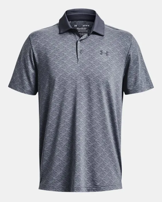 Chomba de Golf Playoff Deuces Jacquard para Hombre image number 4