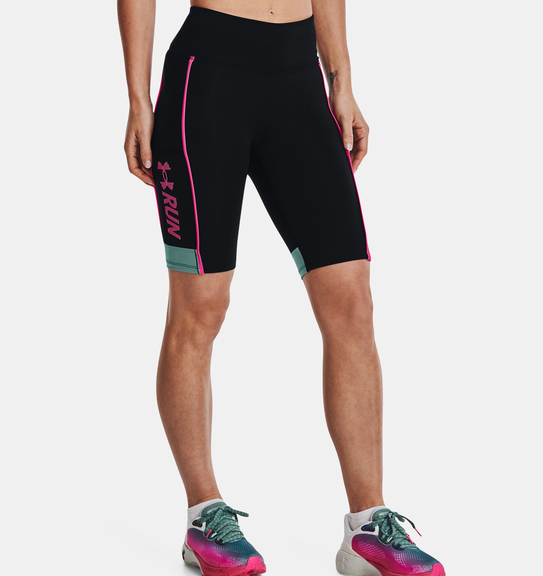 Biker UA Run Anywhere Half Tights para mujer image number 0
