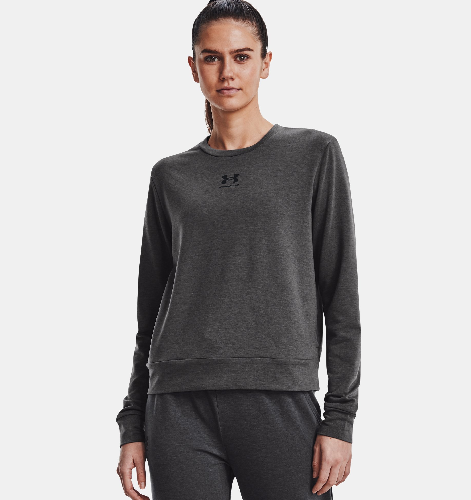 Buzo UA Rival Terry para mujer