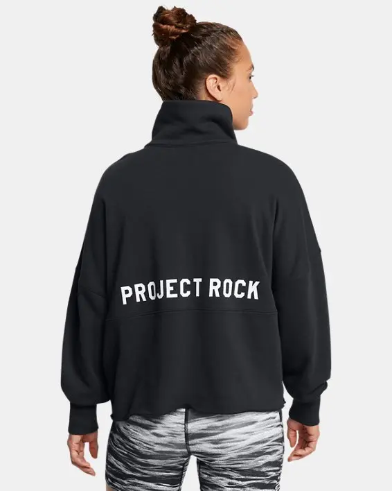 Buzo de Entrenamiento Project Rock ½ Zip para Mujer image number 1