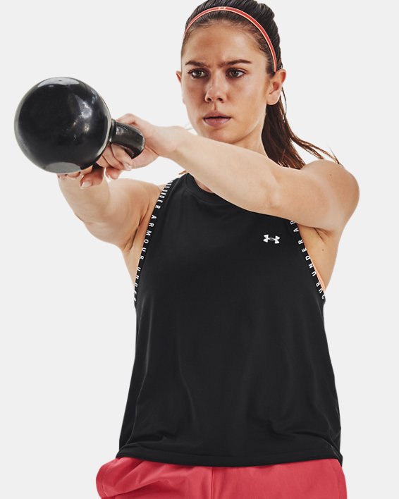 Knockout Novelty Tank-BLK image number 1