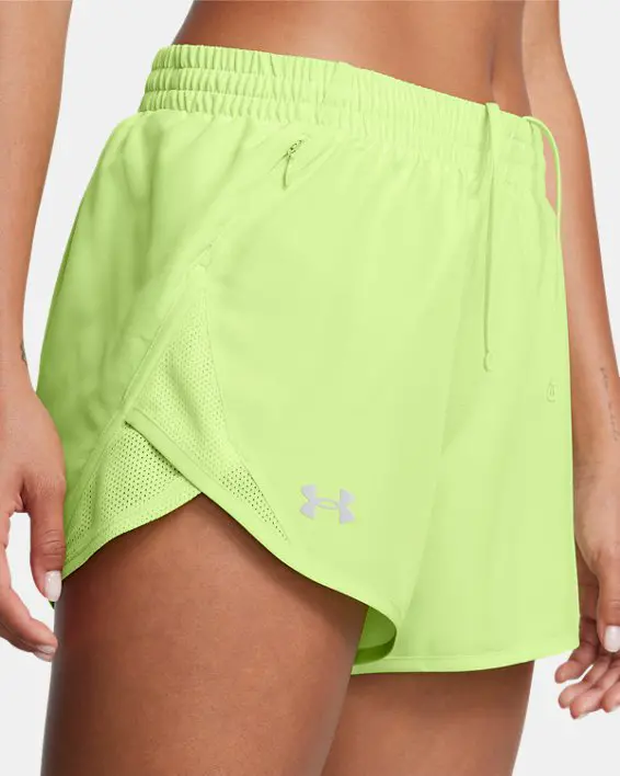 UA Fly By 3'' Shorts image number 3