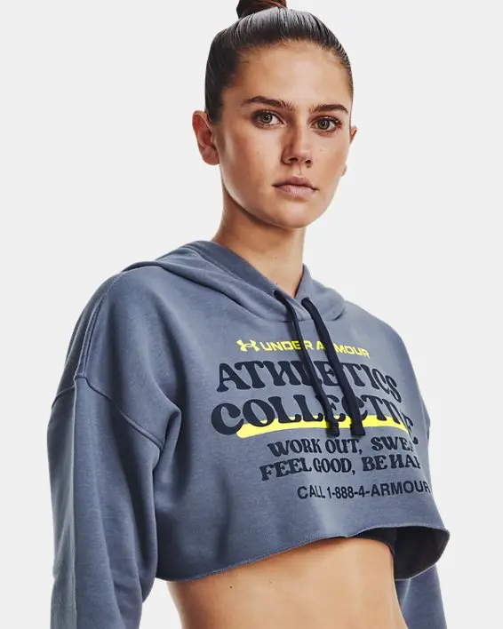 Buzo UA Cropped para Mujer