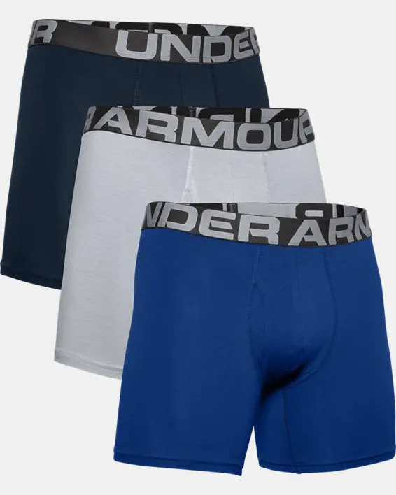 UA Charged Cotton 6in 3 Pack image number 2