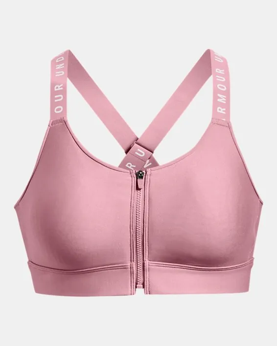 UA Infinity High Bra Zip image number 7