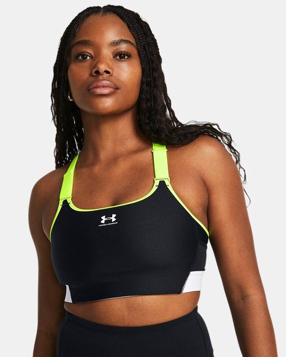 Top deportivo con bolsillos HeatGear&reg; High para Mujer image number 2