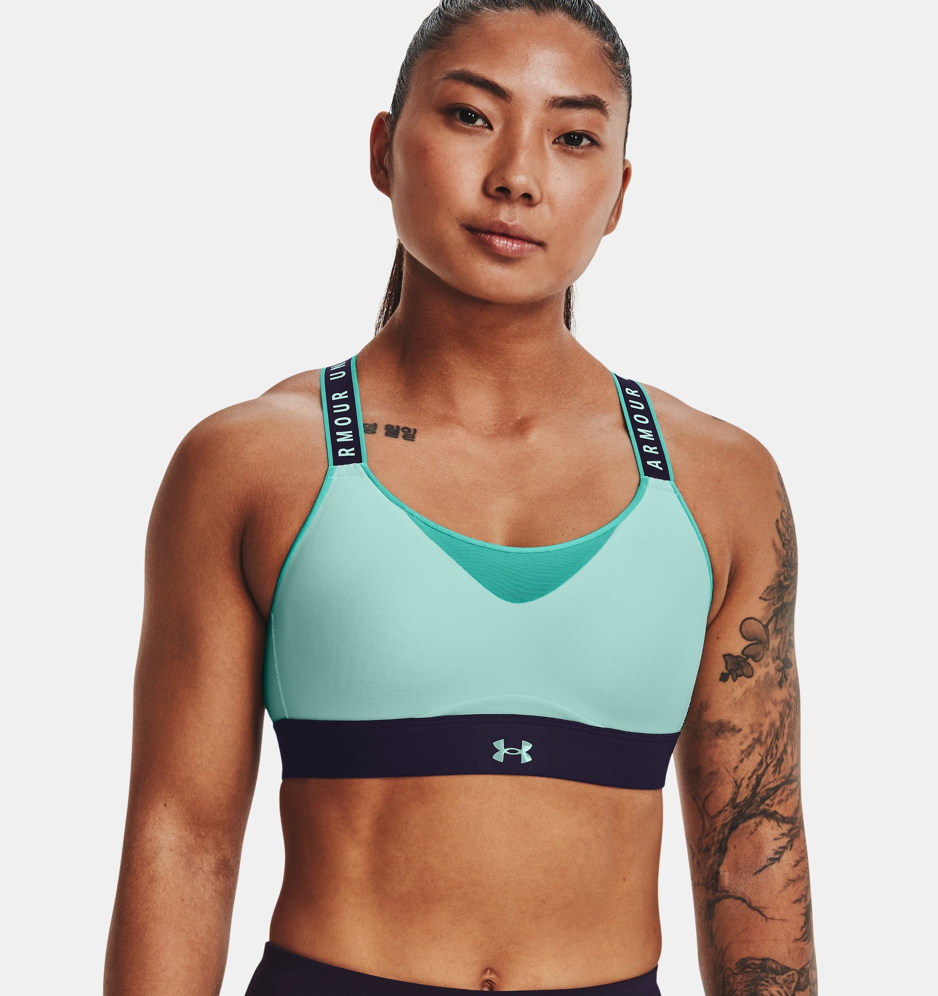 Bra deportivo UA Infinity High Blocked para mujer
