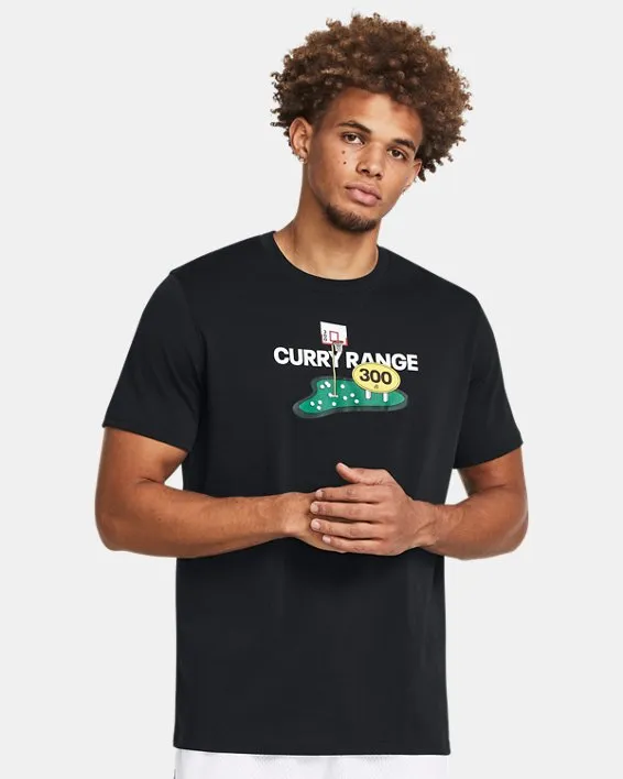 Remera de Basketball Curry Range Heavyweight para Hombre