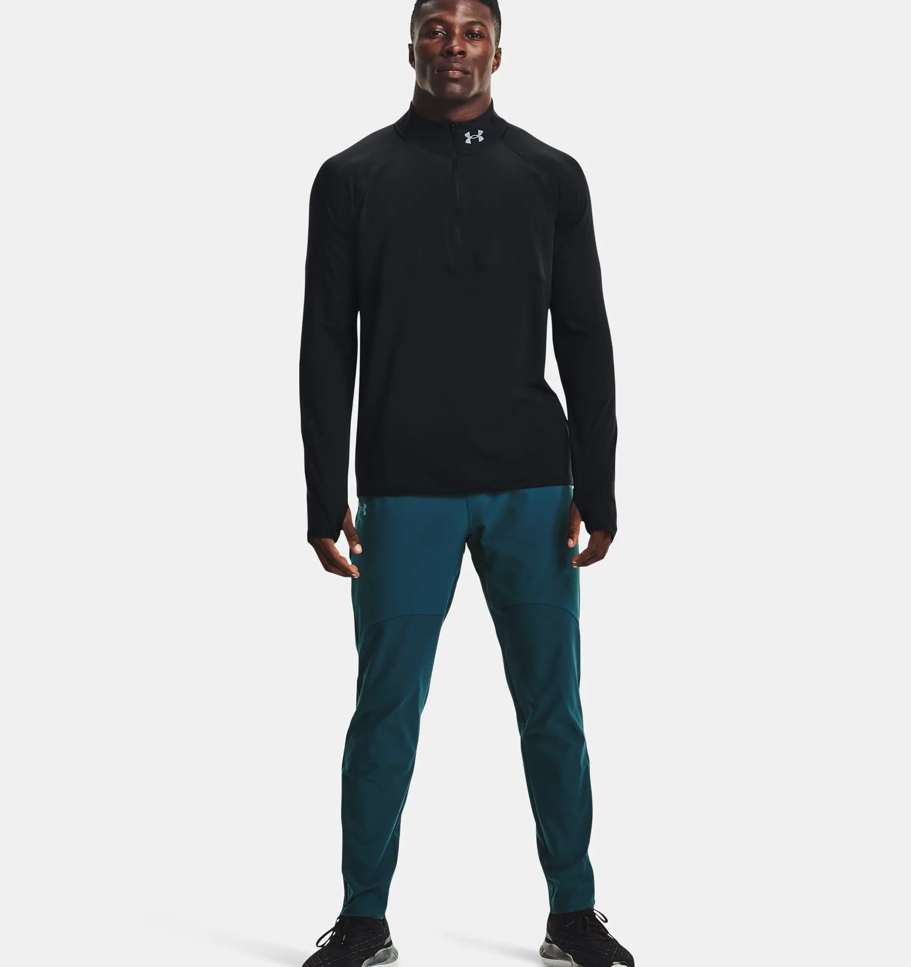Buzo con medio cierre UA Qualifier Run 2.0 para hombre image number 2