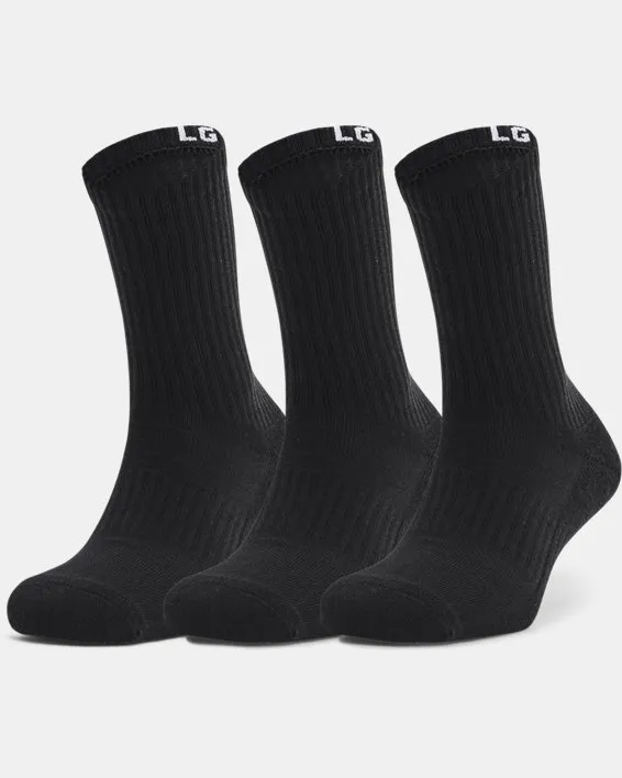 UA- CORE COTTON CREW- 3PK image number 0