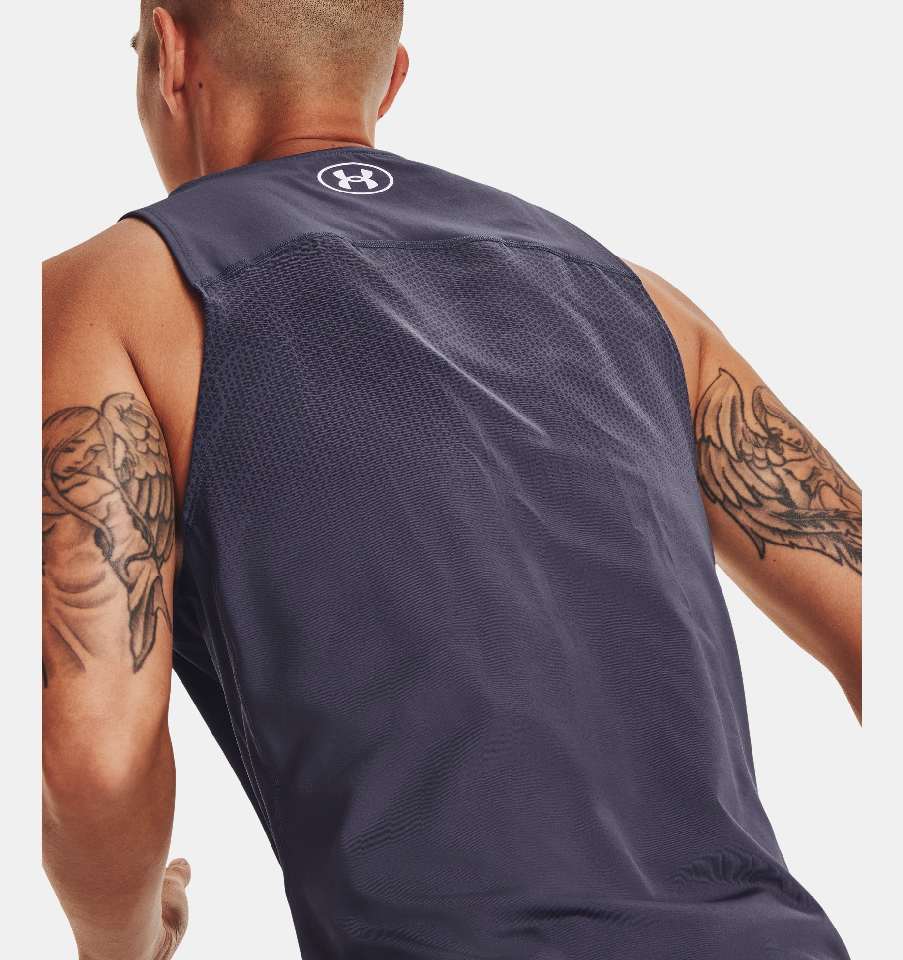 Musculosa UA Pjt Rck ArmourPrnt para hombre image number 3