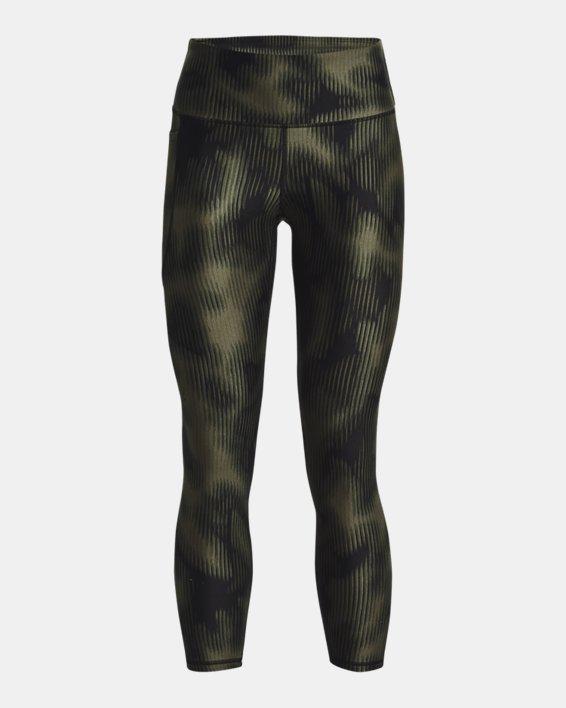 Calza HeatGear® No-Slip Waistband Printed Ankle para Mujer image number 4