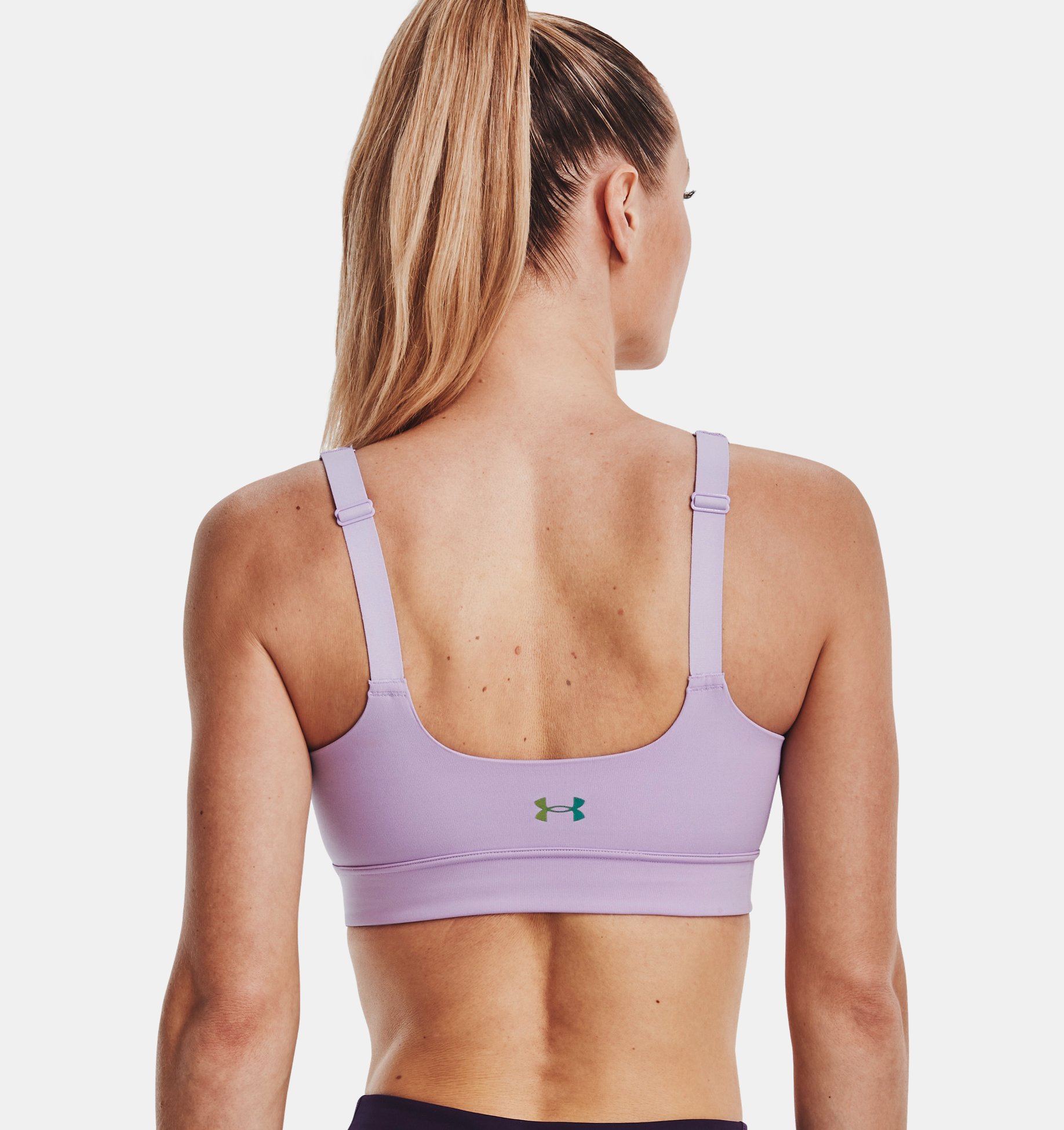 Bra deportivo UA Rush Mid para mujer image number 1