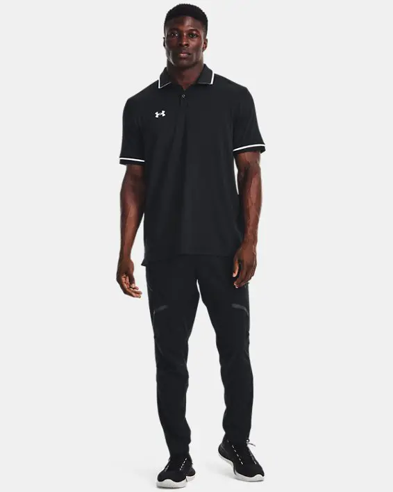 UA M's Team Tipped Polo image number 2