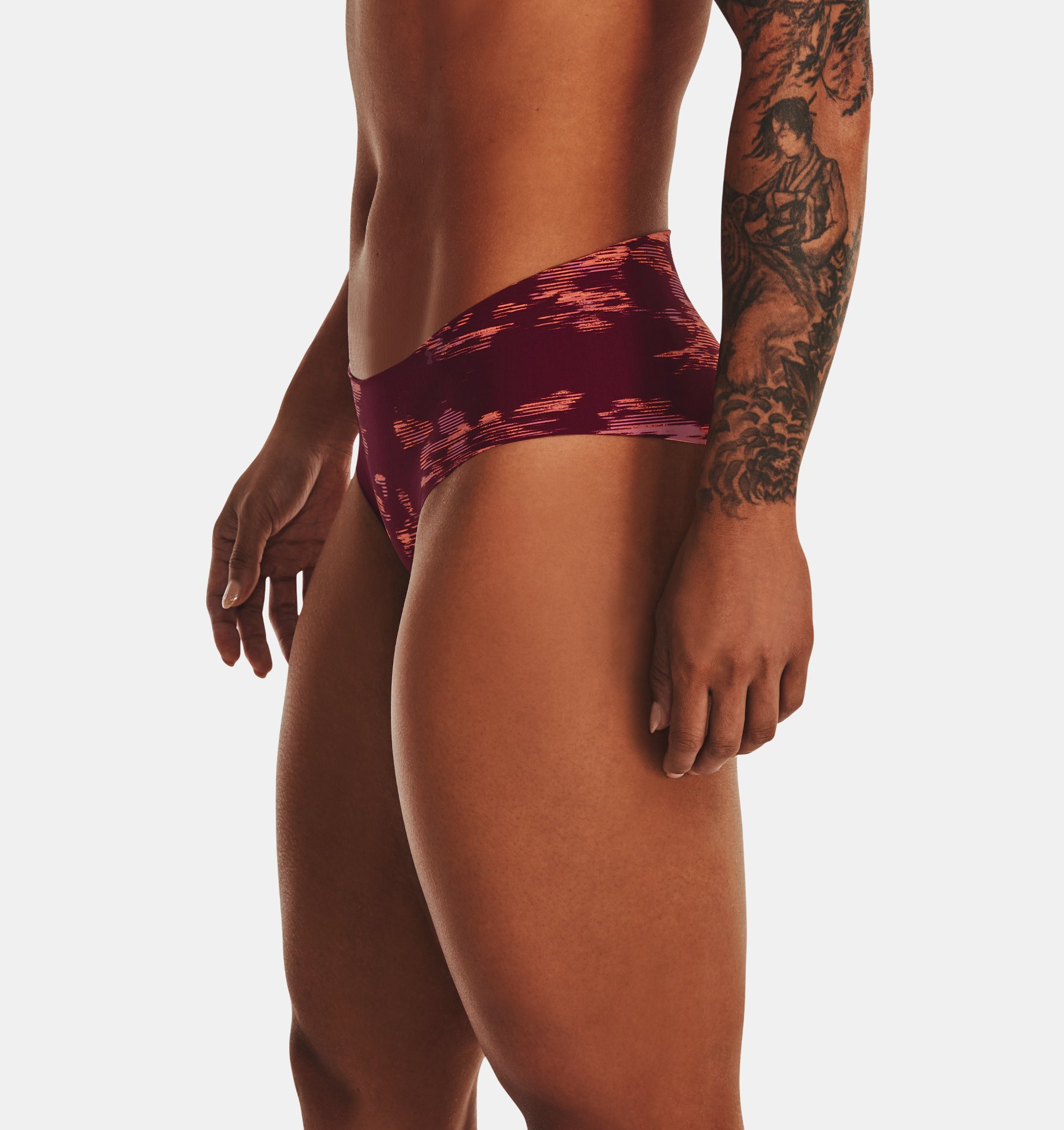 Braguita UA Pure Stretch Print para mujer - Paquete de 3 para mujer image number 2