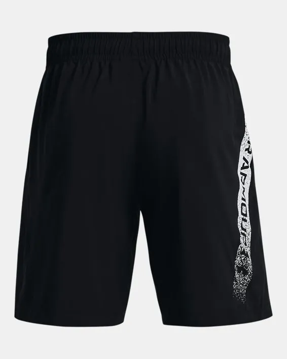 Shorts UA Woven Graphic para Hombre image number 5
