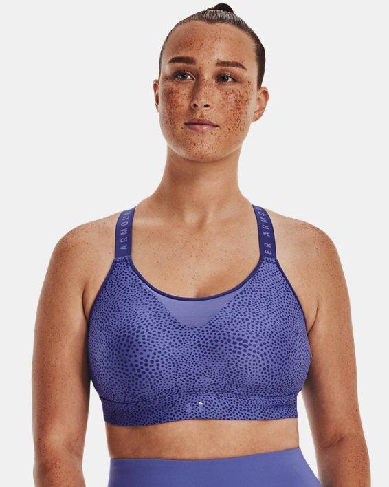 UA Infinity High Print Bra image number 2