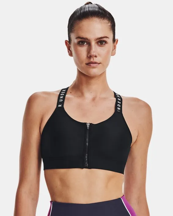 UA Infinity High Bra Zip image number 5