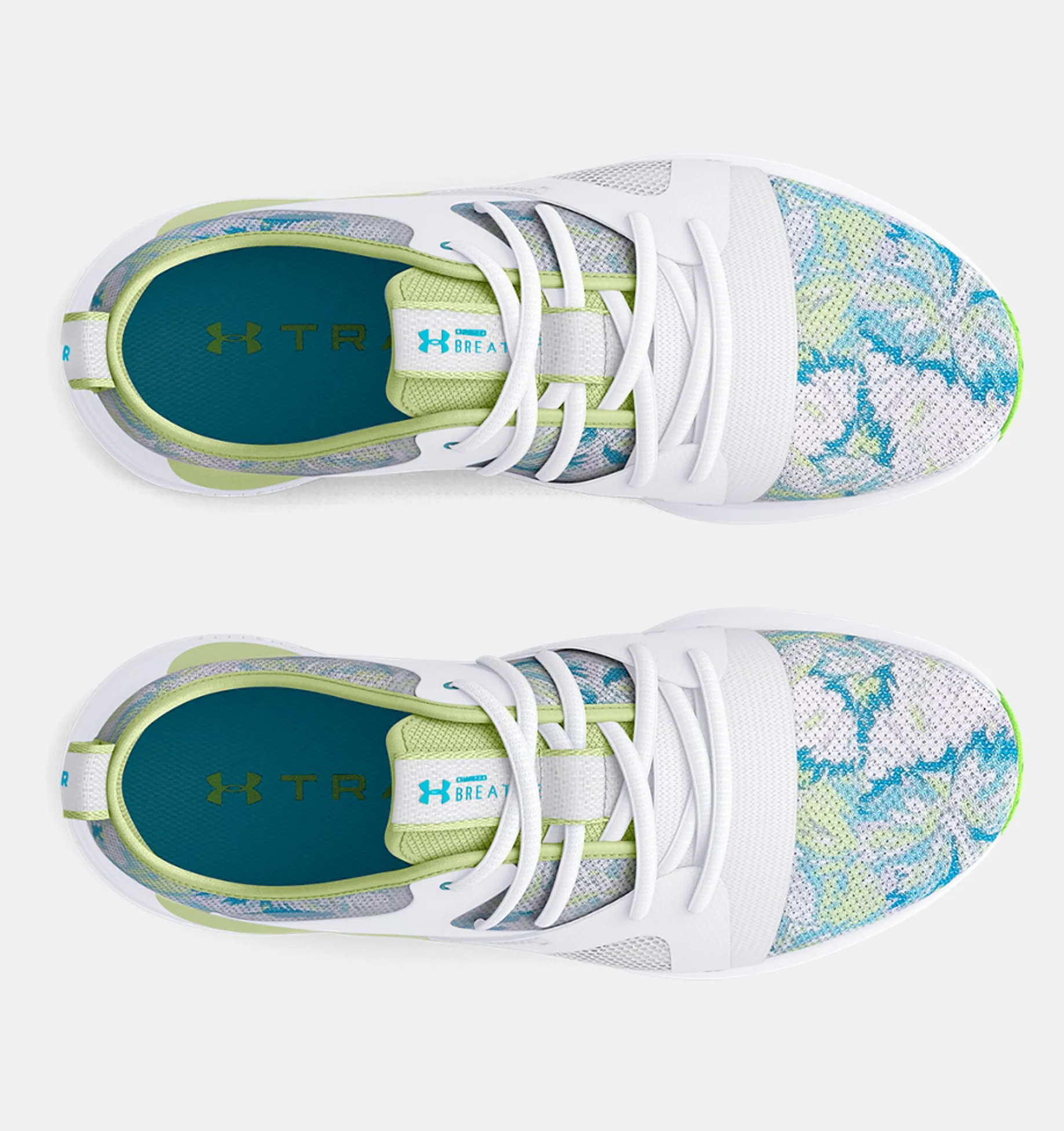 Zapatillas de entrenamiento UA W Charged Breathe LC TR para mujer image number 2