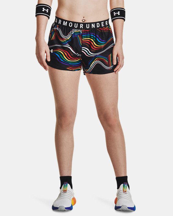 UA Pride Play Up Short-BLK       image number 0