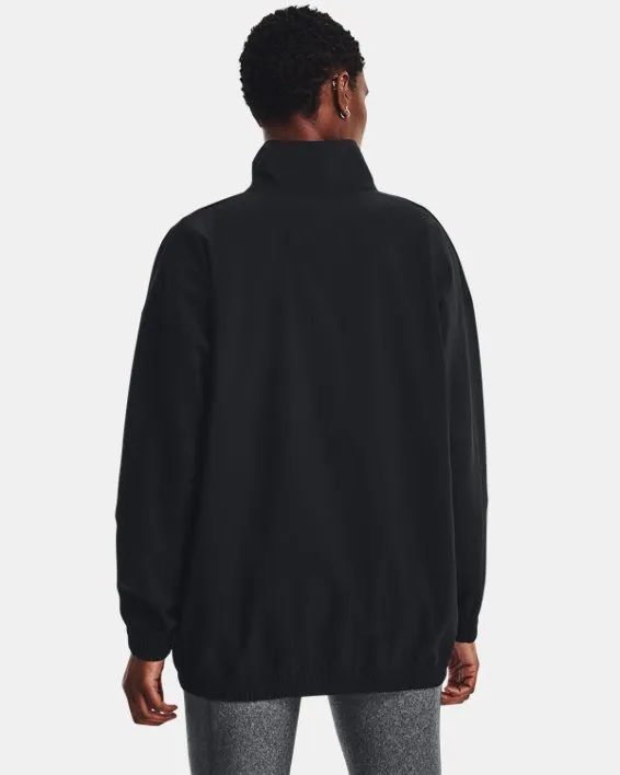 Campera de Entrenamiento Woven Oversized Full-Zip para Mujer image number 1