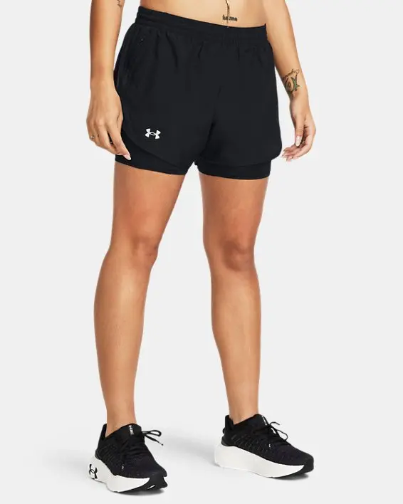 Shorts de Running Fly-By 2-in-1 para Mujer
