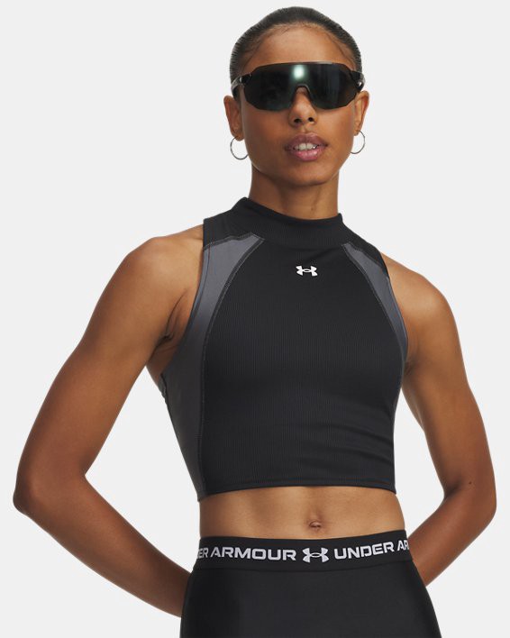 Musculosa de Entrenamiento HeatGear® Rib para Mujer Musculosa de Entrenamiento HeatGear® Rib para Mujer