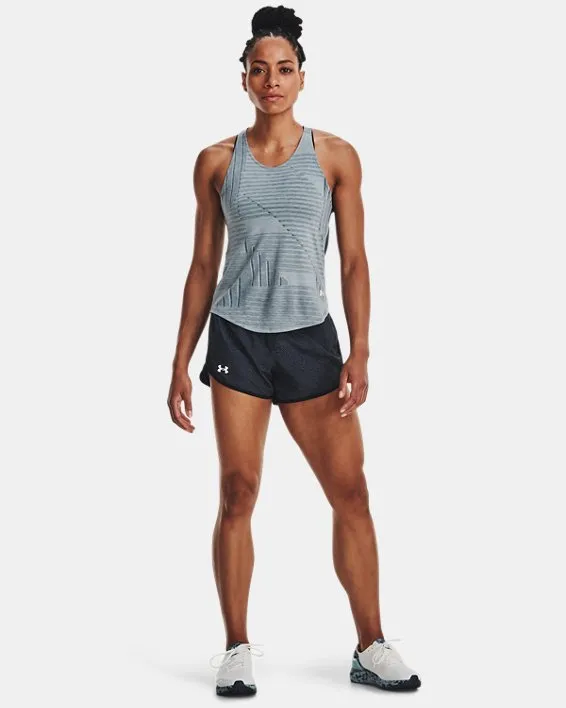 Short de running UA Fly By 2.0 Printed para Mujer image number 2