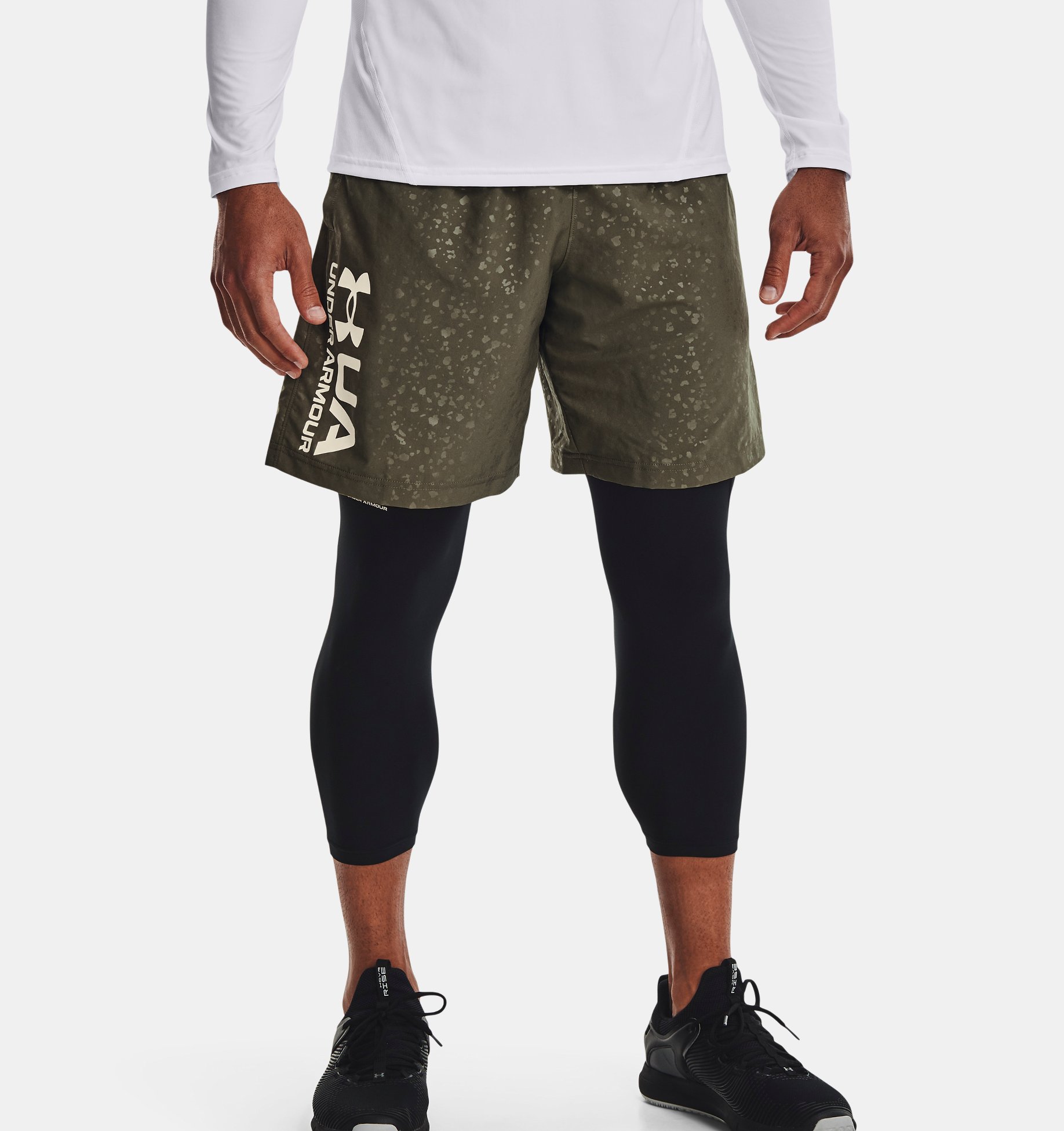 Short UA Woven Emboss para Hombre