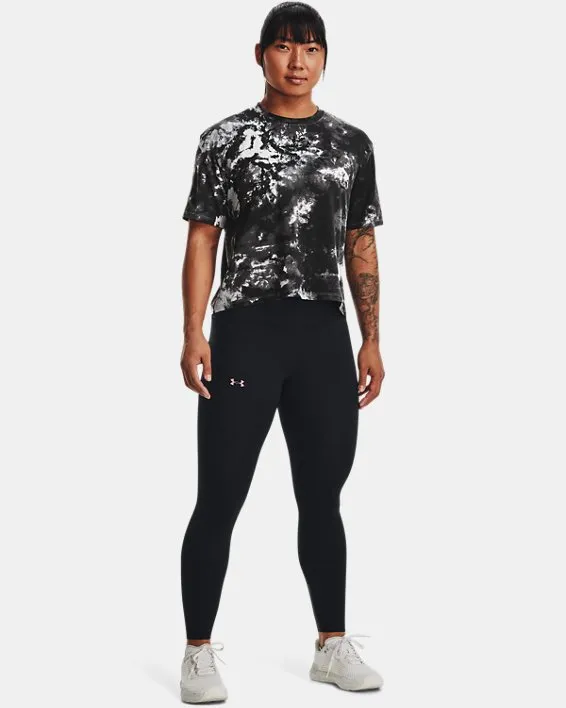Remera de entrenamiento con estampado UA RUSH™ Energy para mujer image number 2