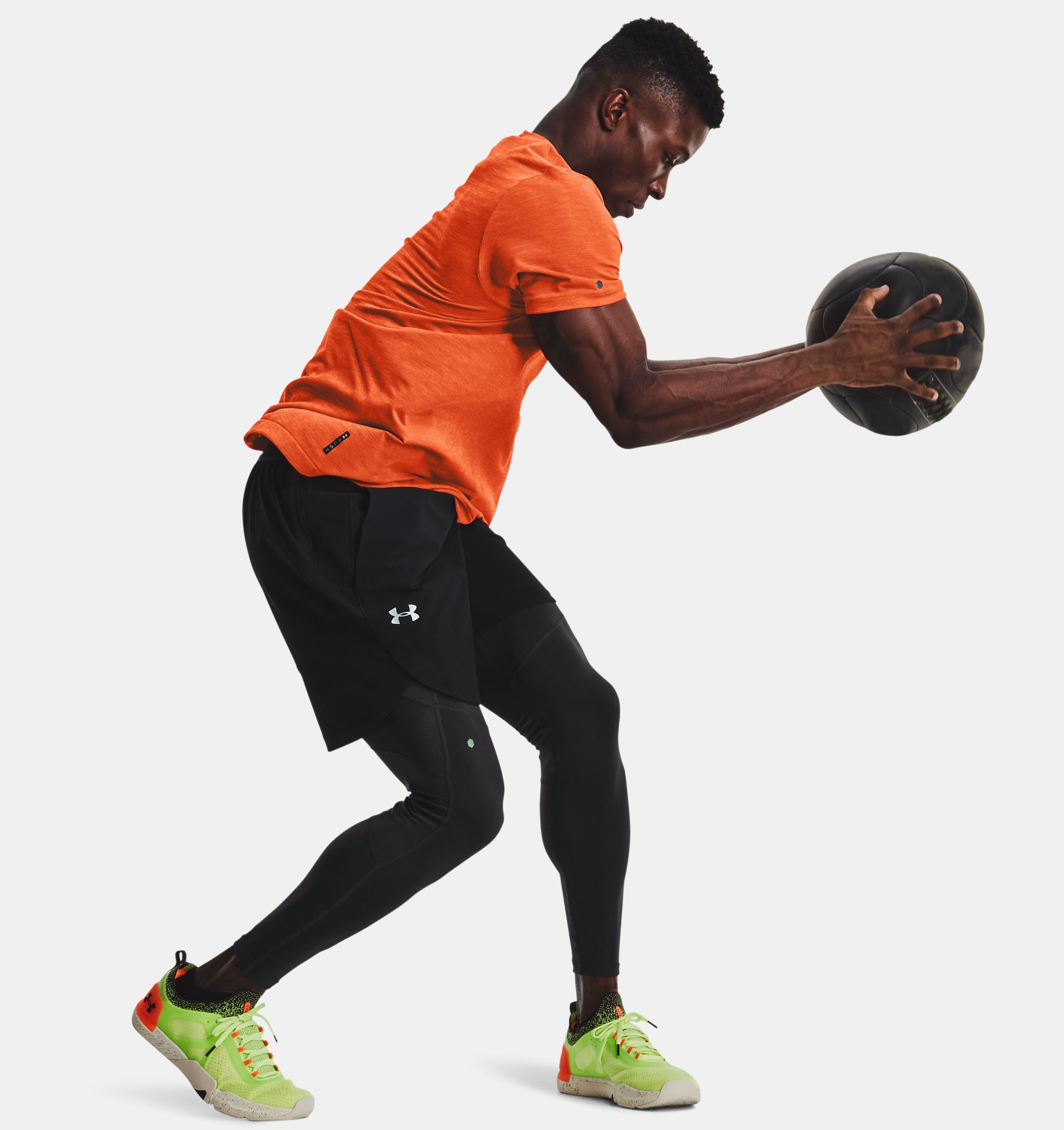 Leggings UA RUSH™ SmartForm para hombre image number 3