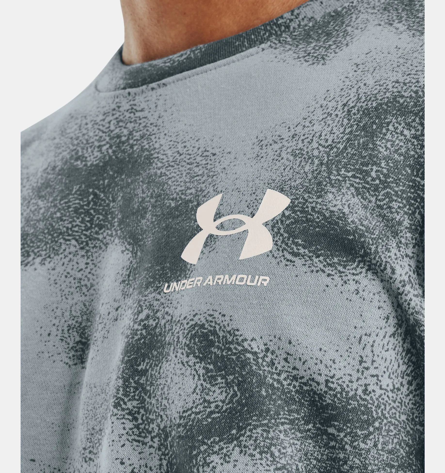 Buzo UA Rival Terry Crew para Hombre image number 3