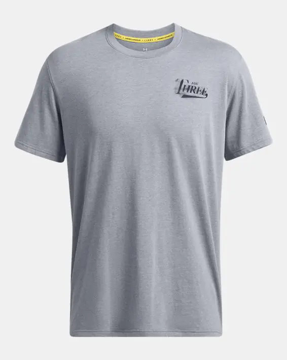 Remera de Basketball Curry Verbiage Heavyweight para Hombre image number 3