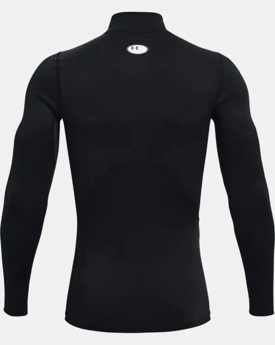 UA CG Armour Comp Mock-BLK,LG image number 6