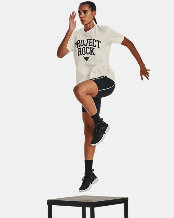 Remera Project Rock Heavyweight Campus para Mujer image number 2
