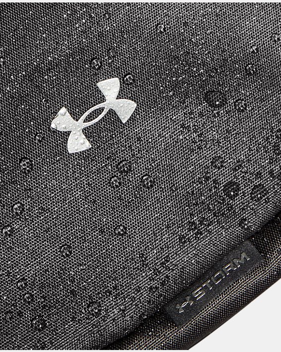 UA Hustle Signature Backpack-GRY image number 5