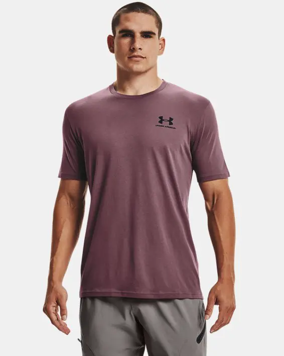 Remera de entrenamiento Under Armour Sportstyle Left Chest para hombre image number 0
