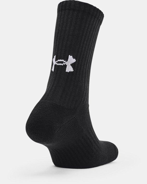 UA- CORE COTTON CREW- 3PK image number 2