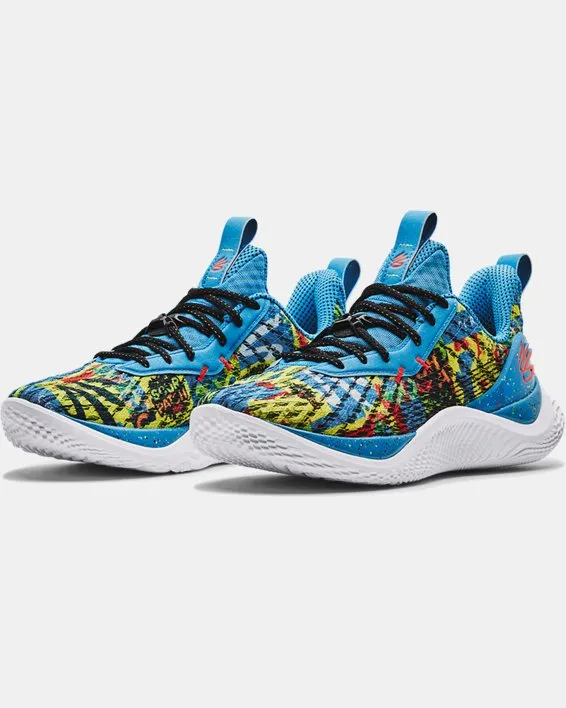 Zapatillas de Basketball CURRY FLOW 10 SOUR THEN SWEET Unisex image number 3