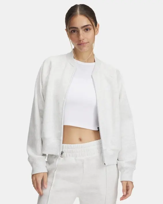 Campera Bomber Rival Fleece para Mujer