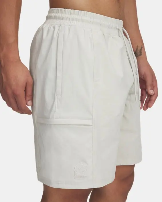 Short de Basketball Curry Woven para Hombre image number 3