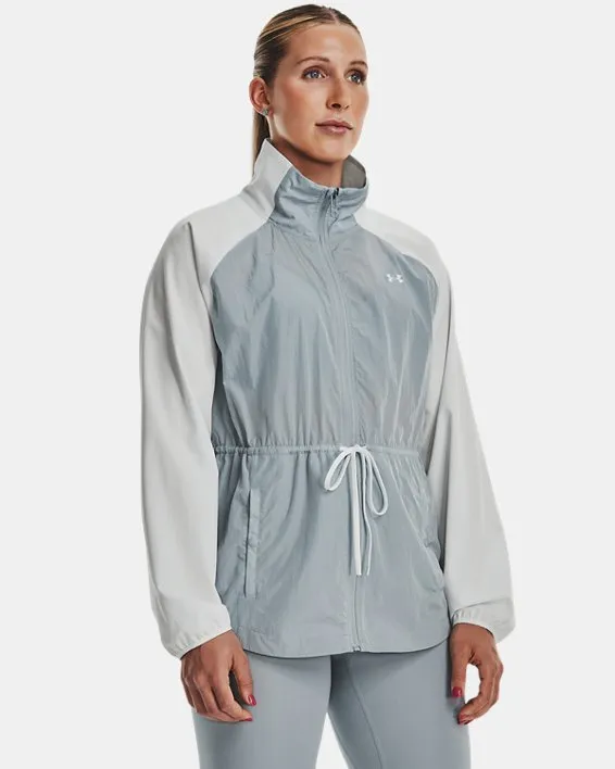 Campera UA Woven Translucent Tie para Mujer