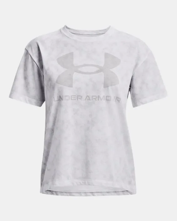 UA LOGO AOP HEAVYWEIGHT SS image number 4