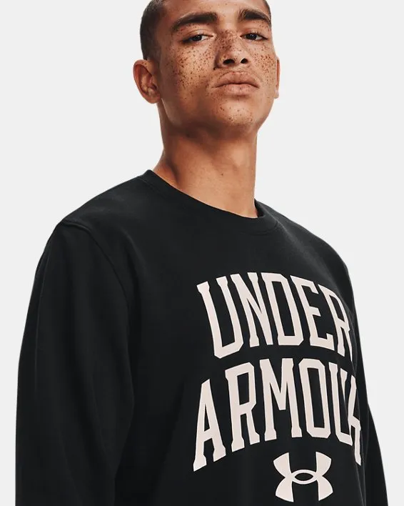 Buzo UA RIVAL TERRY CREW para Hombre image number 3
