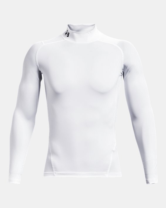 Remera manga larga de compresion HeatGear&reg; Mock para hombre image number 3