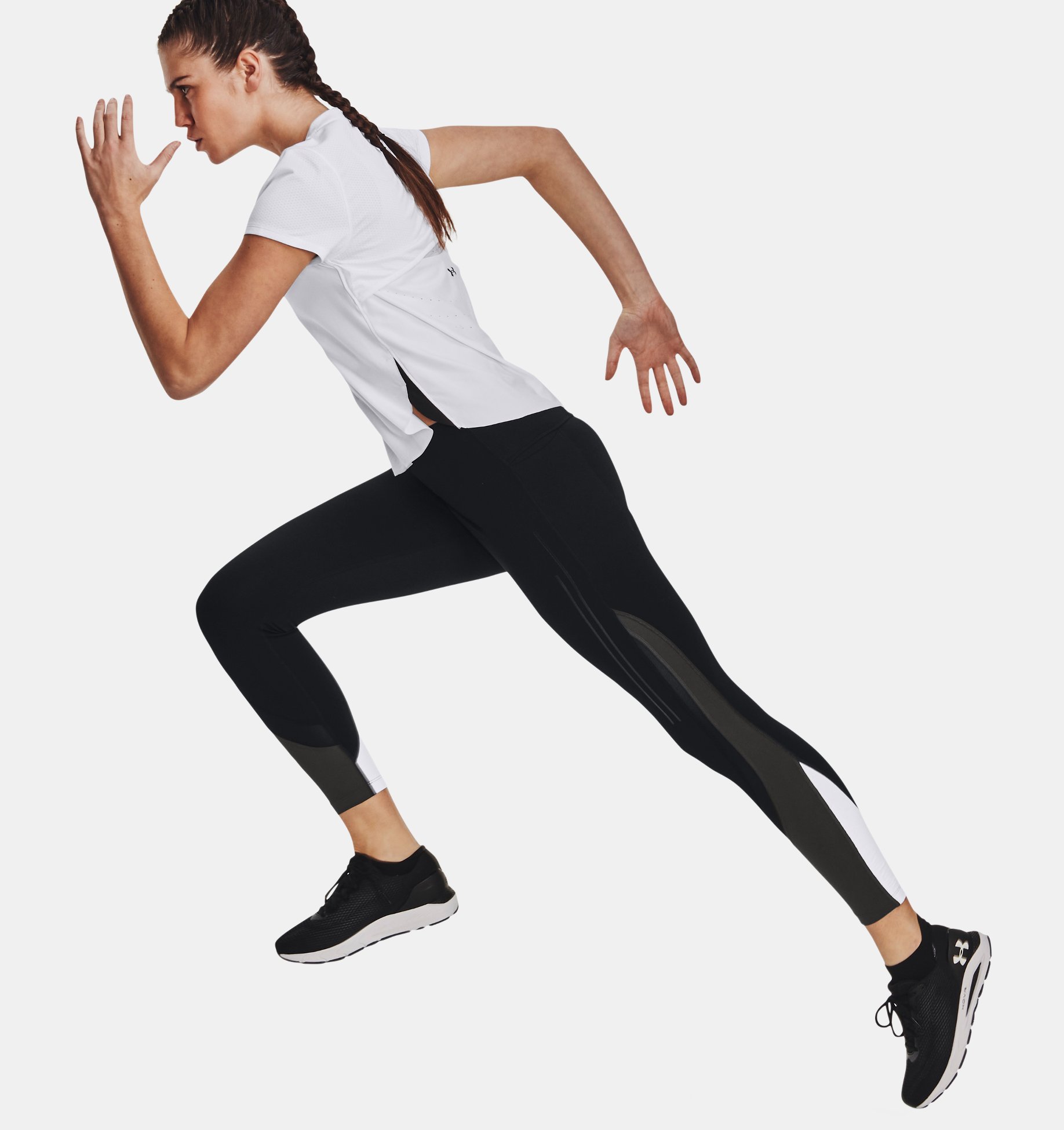 Calza de running UA PaceHER Ankle Tight para mujer image number 2